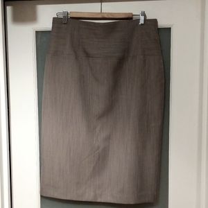 Jacqueline Conoir size 10 grey skirt suit